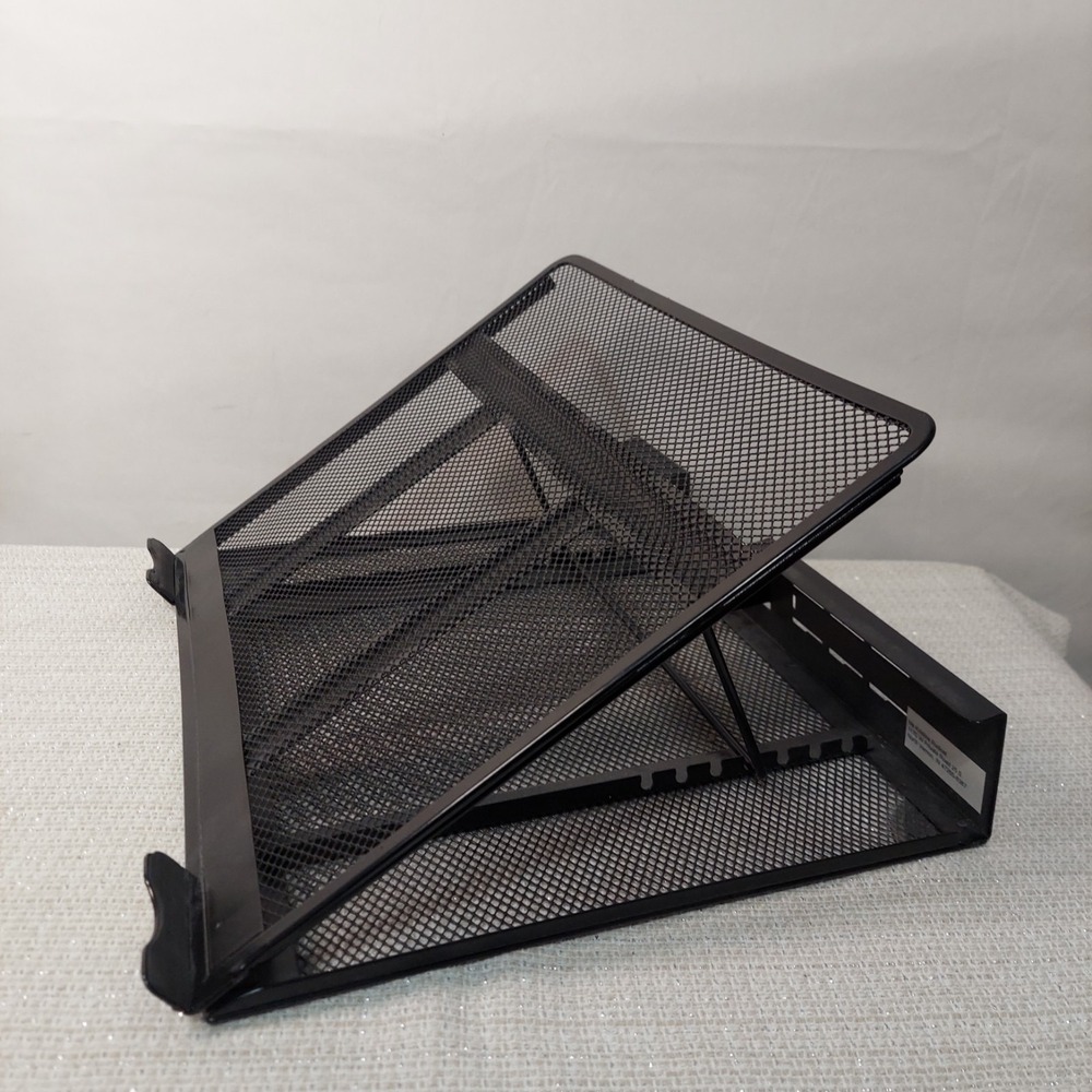 Adjustable Laptop Stand Riser Fits Up to‎ 16 inch Notebook with Airflow Mesh